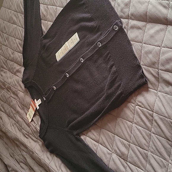 Big girls button front sweater - Picture 1 of 4